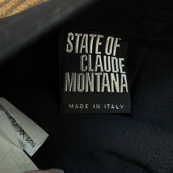 Designer State Of Claude Montana Skirt - Picture 4 of 4